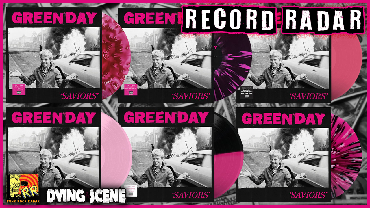 DS Record Radar: The many vinyl color variants of Green Day's new