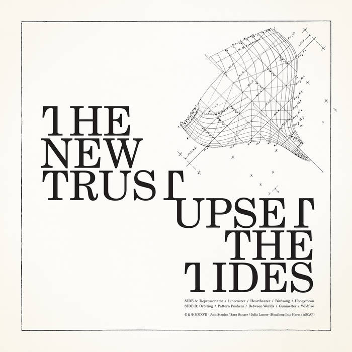 The New Trust - Upset the Tides cover